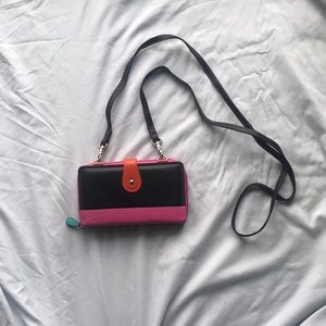 Leather mini bag NWOT
